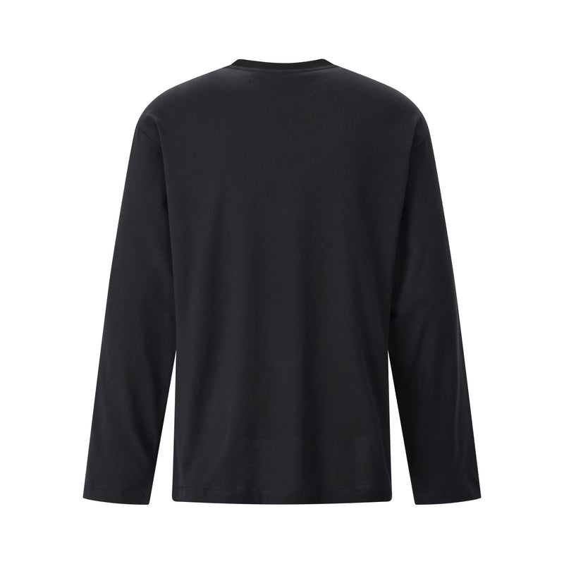MSGM Longsleeve mit Logo Herren