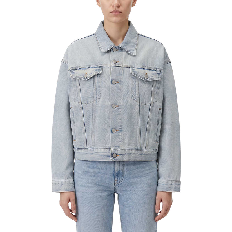 Oversized denim jacket