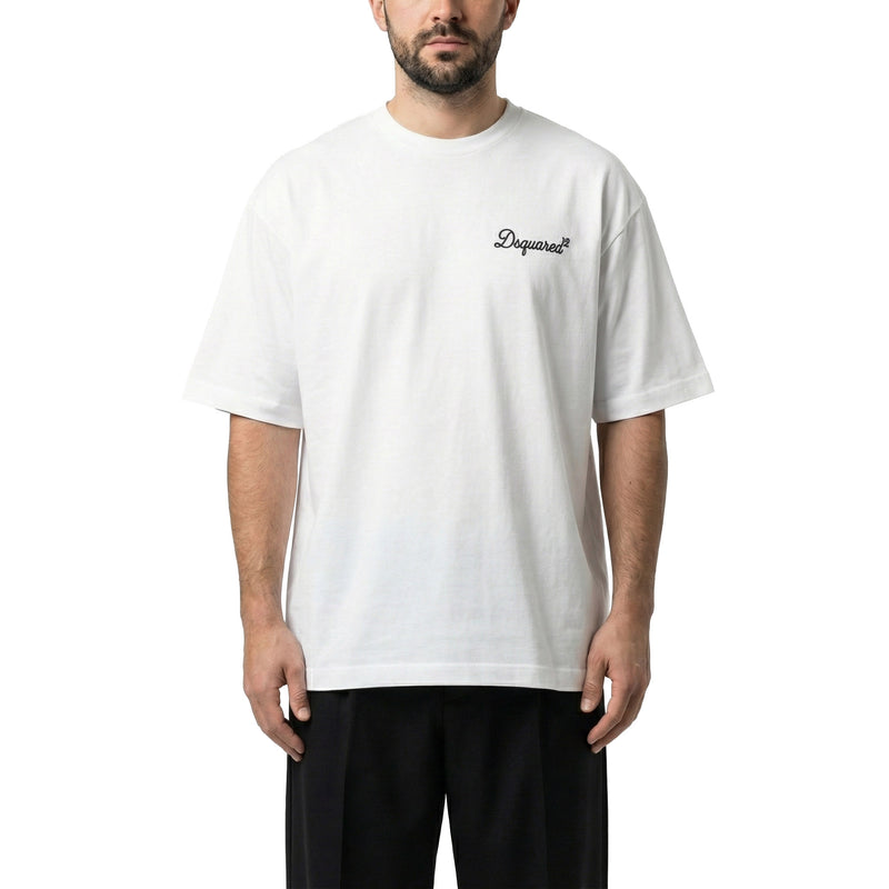 DSQUARED2 T-Shirt mit Logo-Stickerei Herren