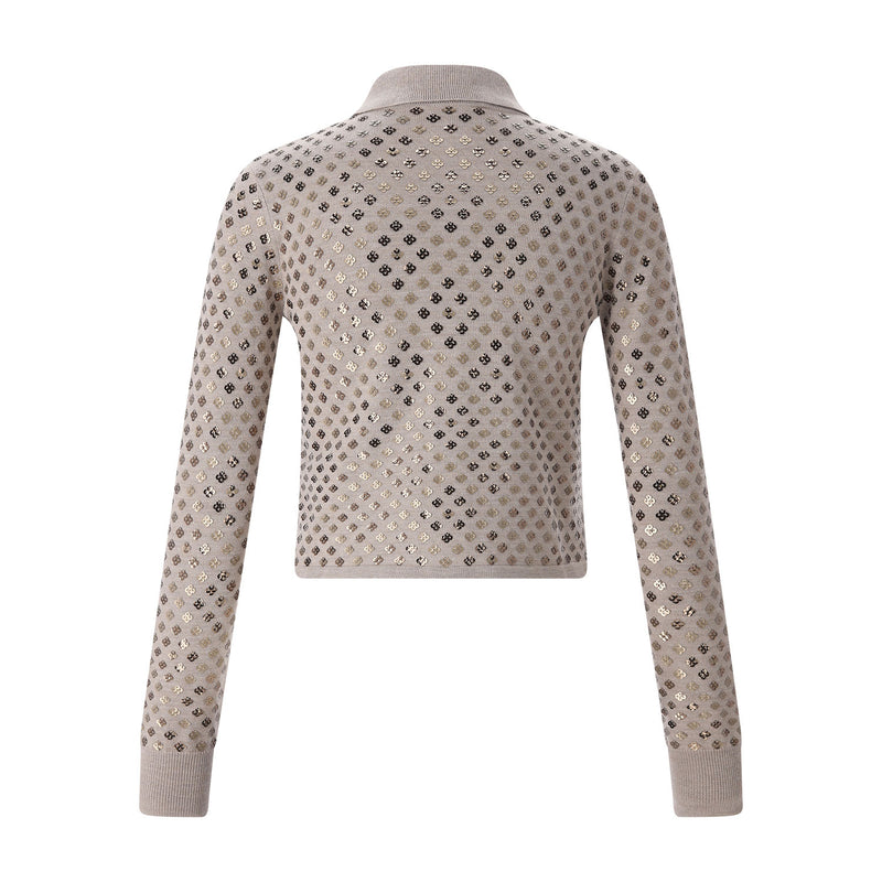 Max Mara Strickjacke Ragno mit Pailletten Damen