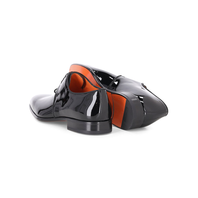 Santoni Schnürschuhe aus Lackleder Herren