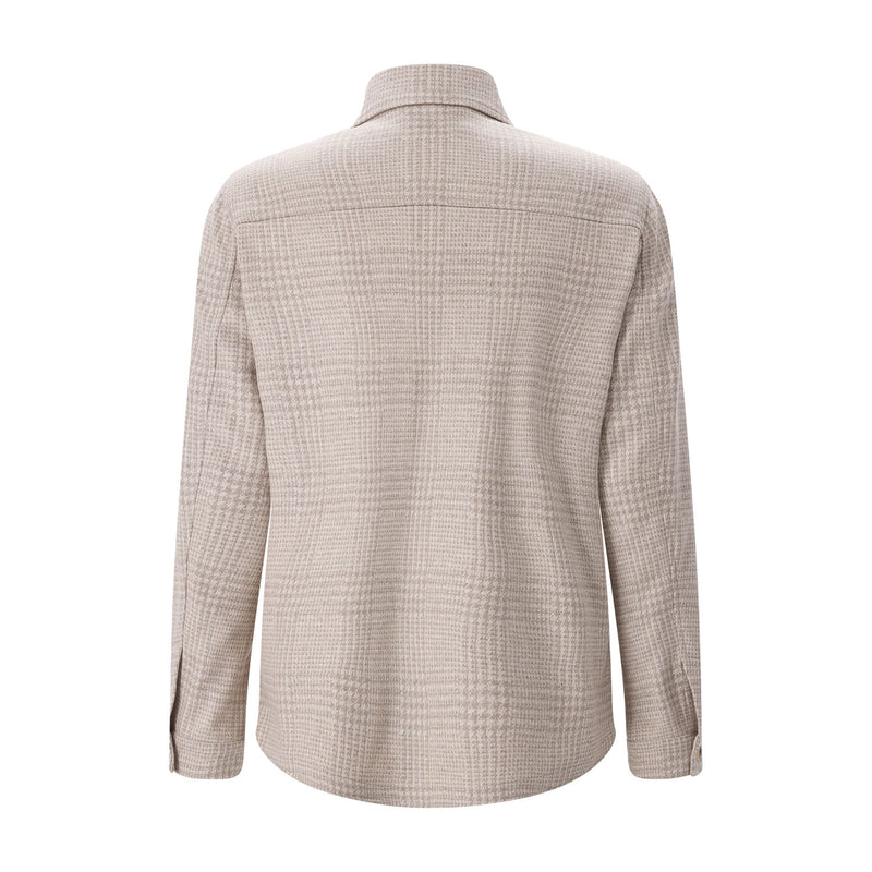 Overshirt Solferino aus Kaschmir 56 / Beige