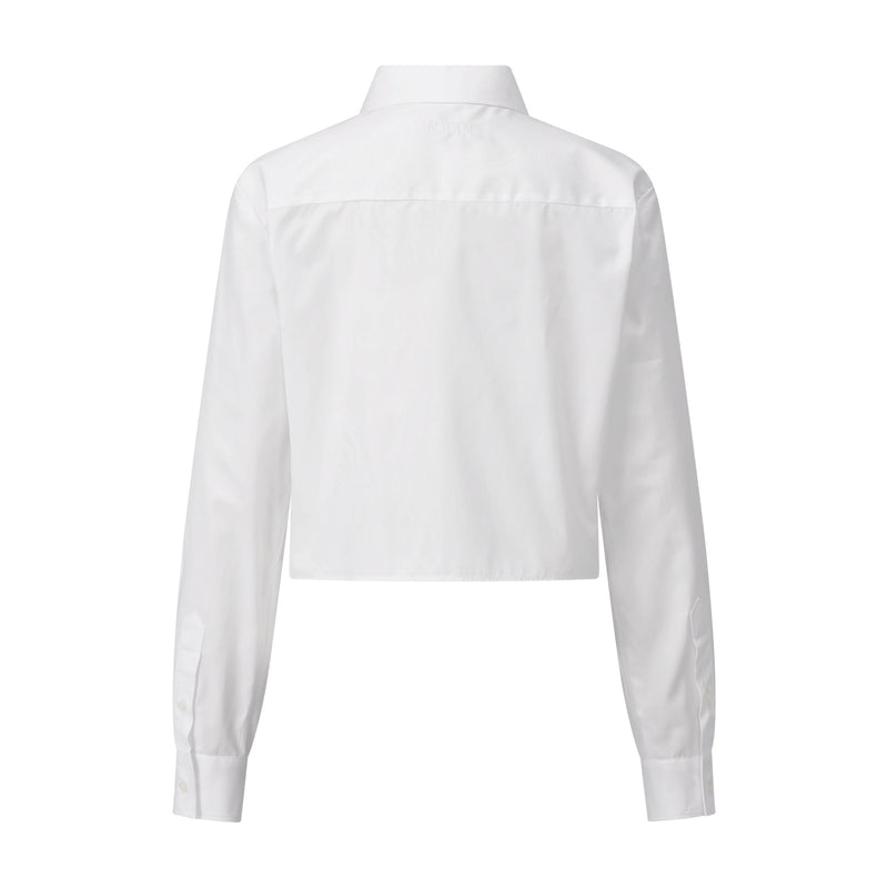 MSGM Cropped Hemdbluse Damen