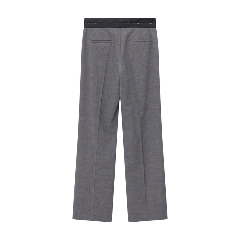 MSGM Stoffhose aus Wollmix Damen