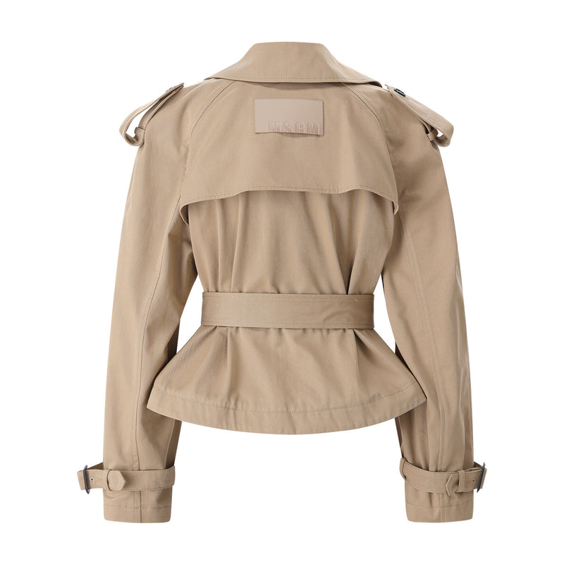 MSGM Kurzer Trenchcoat Damen