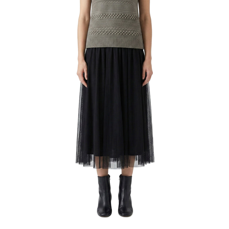 Fabiana Filippi Maxirock aus Tüll Damen