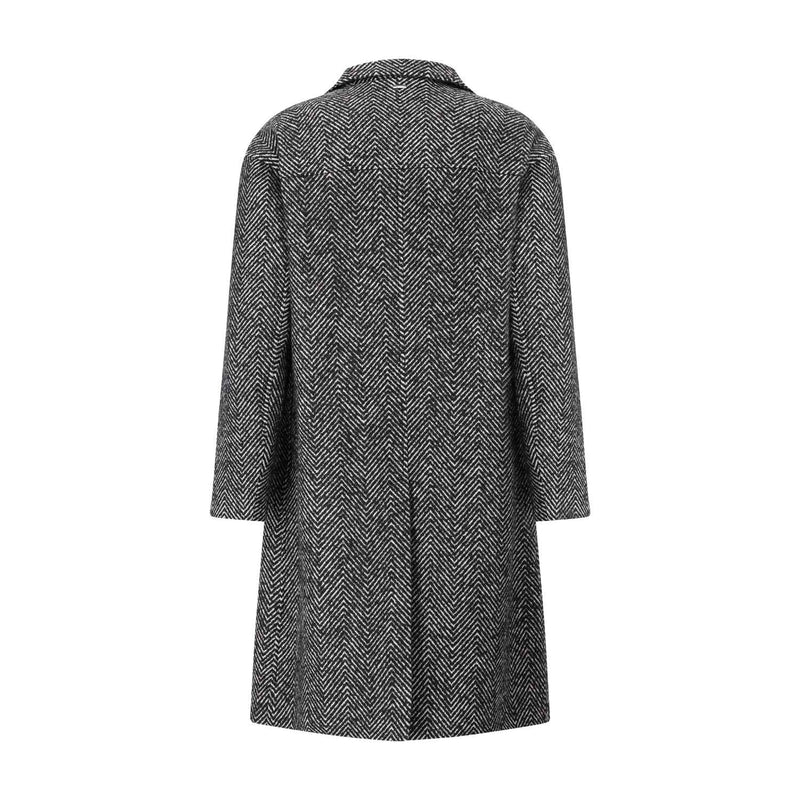 Herno Mantel mit Fischgrätenmuster Herren