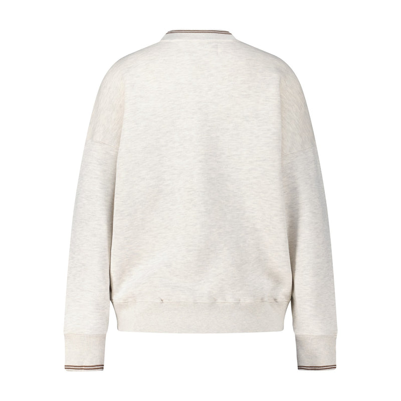 Autry Crewneck Sweater mit großem Logo Damen