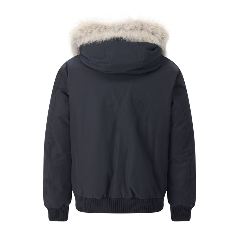 Bomberjacke mit Daunen XXL / Dunkelblau