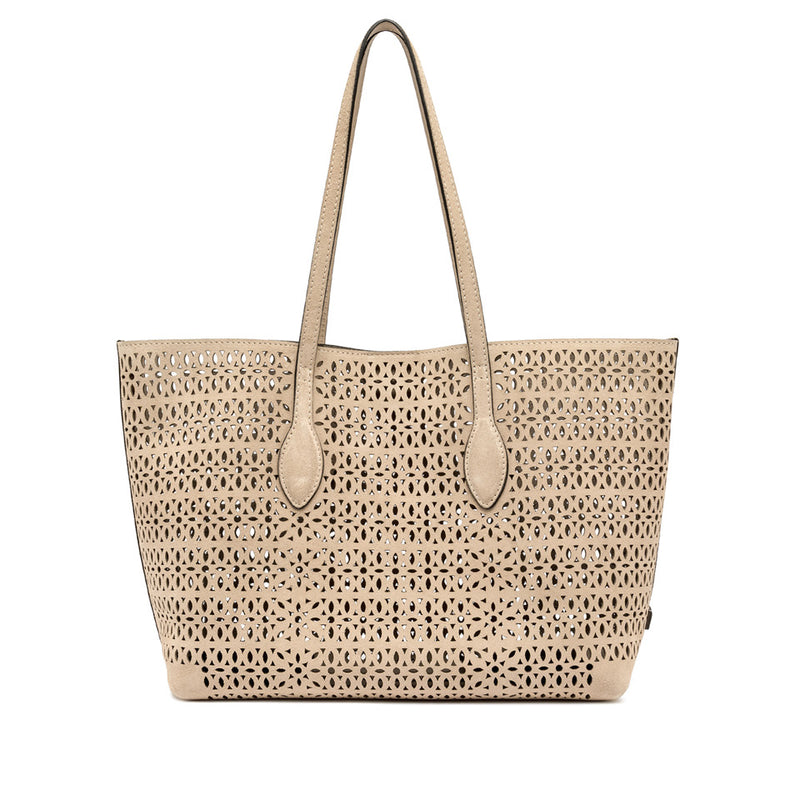 Gianni Chiarini Shopper aus Veloursleder Damen