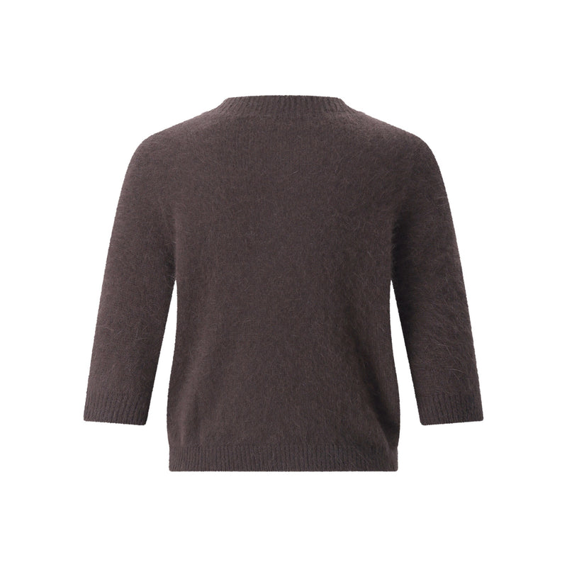 Roberto Collina Pullover aus Angorawoll-Mix Damen