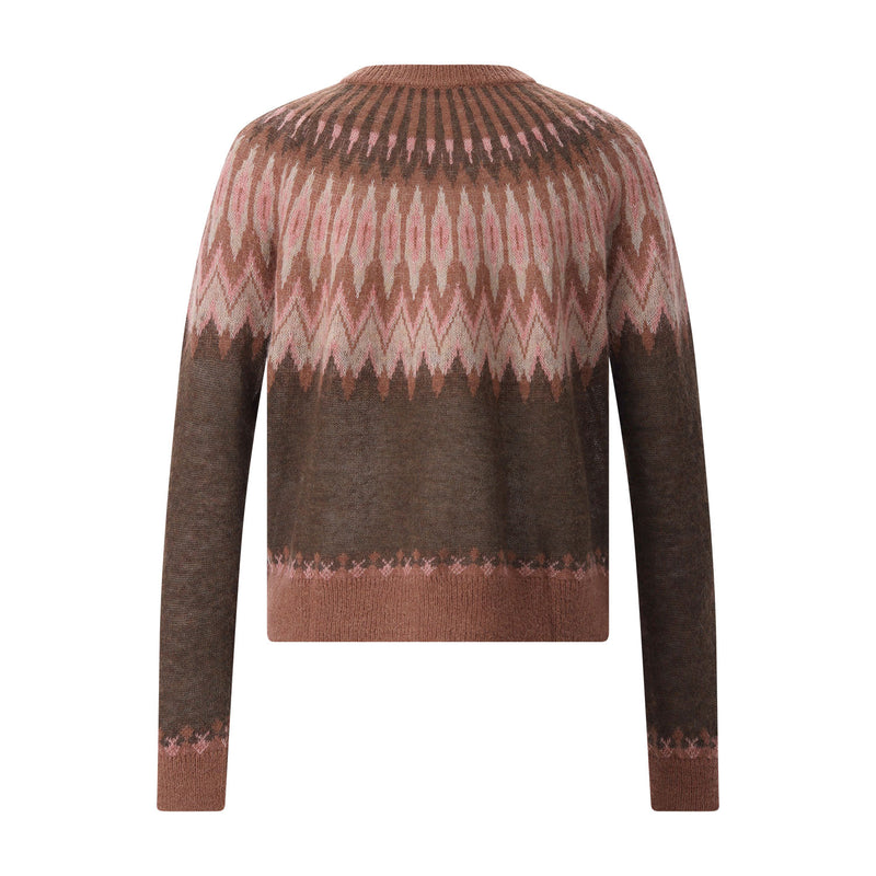 Roberto Collina Pullover aus Alpaka-Woll-Mix Damen