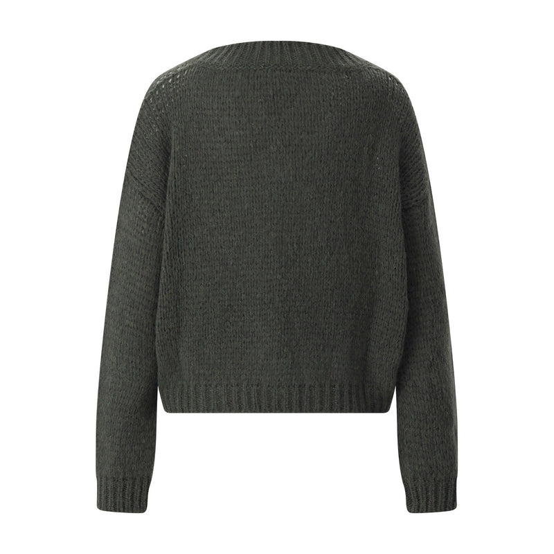Roberto Collina Pullover aus Alpakawoll-Mix Damen