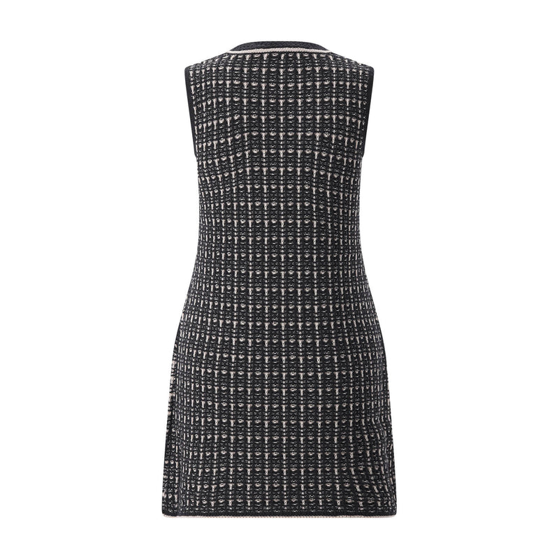 Minikleid Diva aus Wolle & Kaschmir L / Schwarz