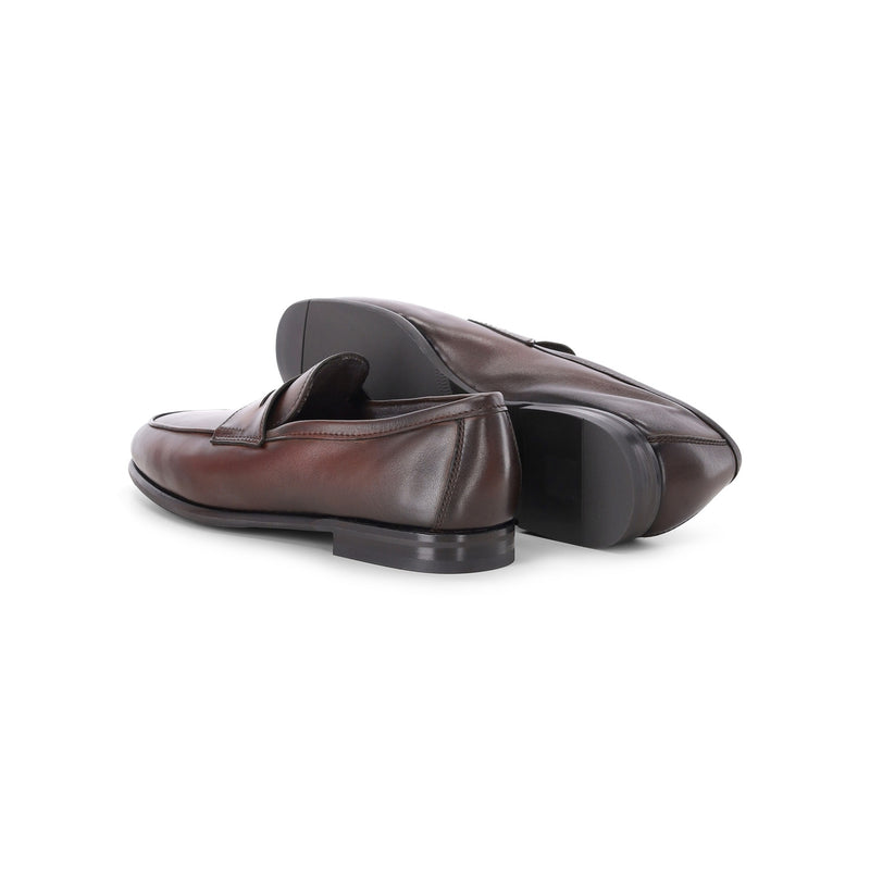 Santoni Loafer aus Leder Herren