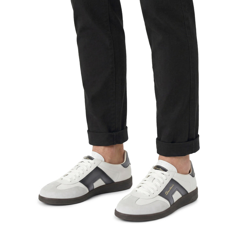 Santoni Sneaker aus Leder & Veloursleder Herren