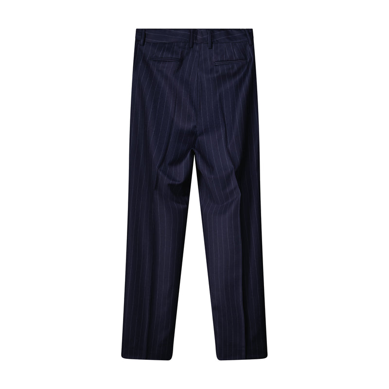 Hose Ambra aus Schurwoll-Mix 44 / Navy