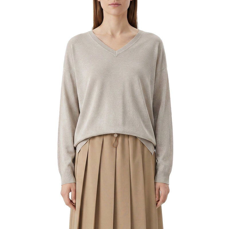 Fabiana Filippi Pullover mit V-Ausschnitt Damen