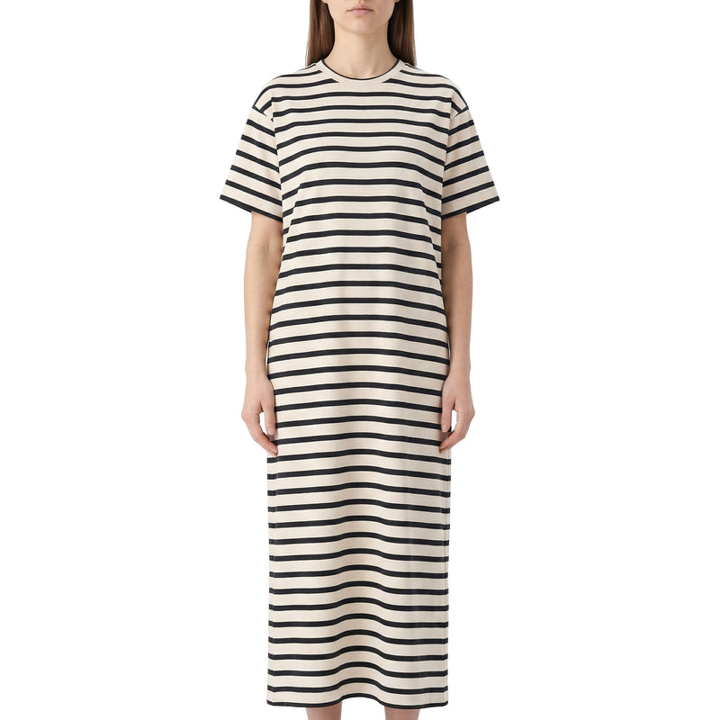 Jil Sander Gestreiftes Jerseykleid Damen