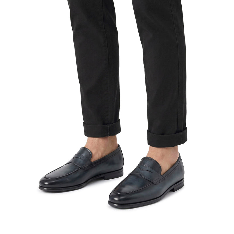 Santoni Loafer aus Leder Herren