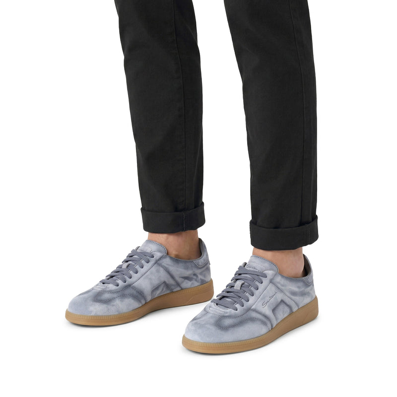 Santoni Sneaker aus Veloursleder Herren