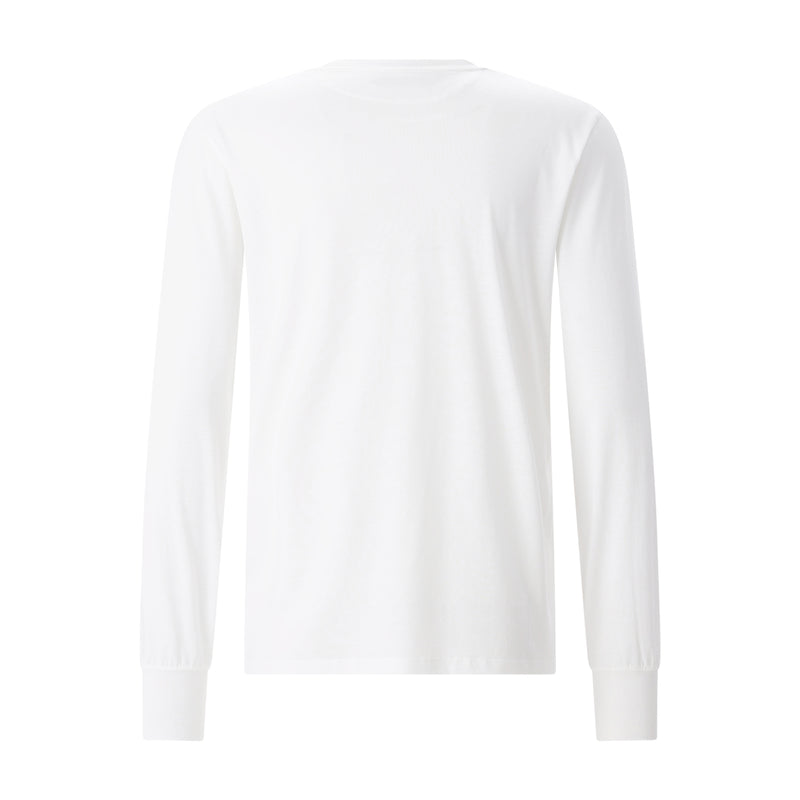 Langarmshirt aus Baumwoll-Mix 58 / Weiß