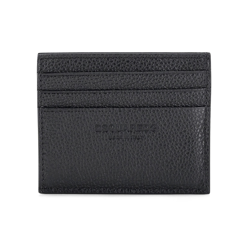 DSQUARED2 Kartenetui Upside Down aus Leder Herren