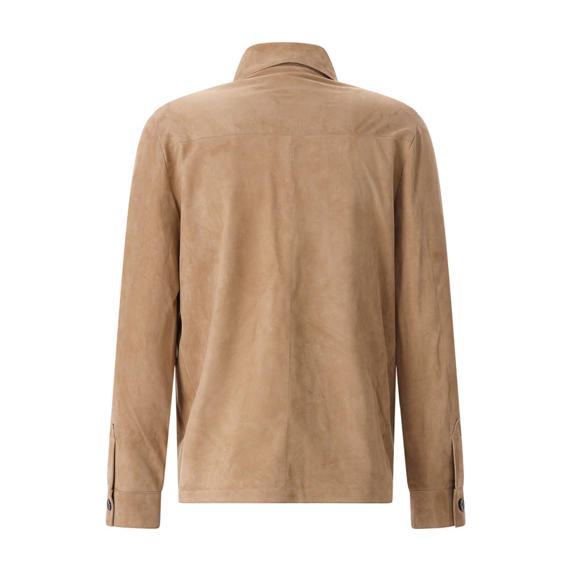 Arma Overshirt Dino aus Veloursleder Herren