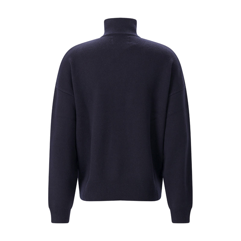 Pullover Nr. 235 Hike aus Kaschmir One Size / Navy