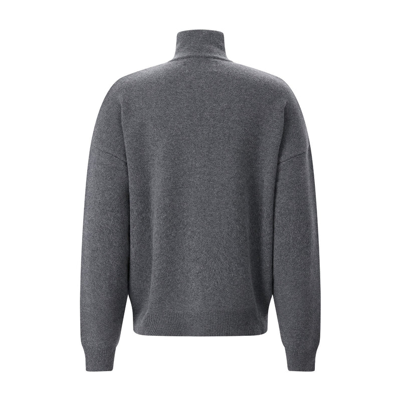 Pullover Nr. 235 Hike aus Kaschmir One Size / Grau