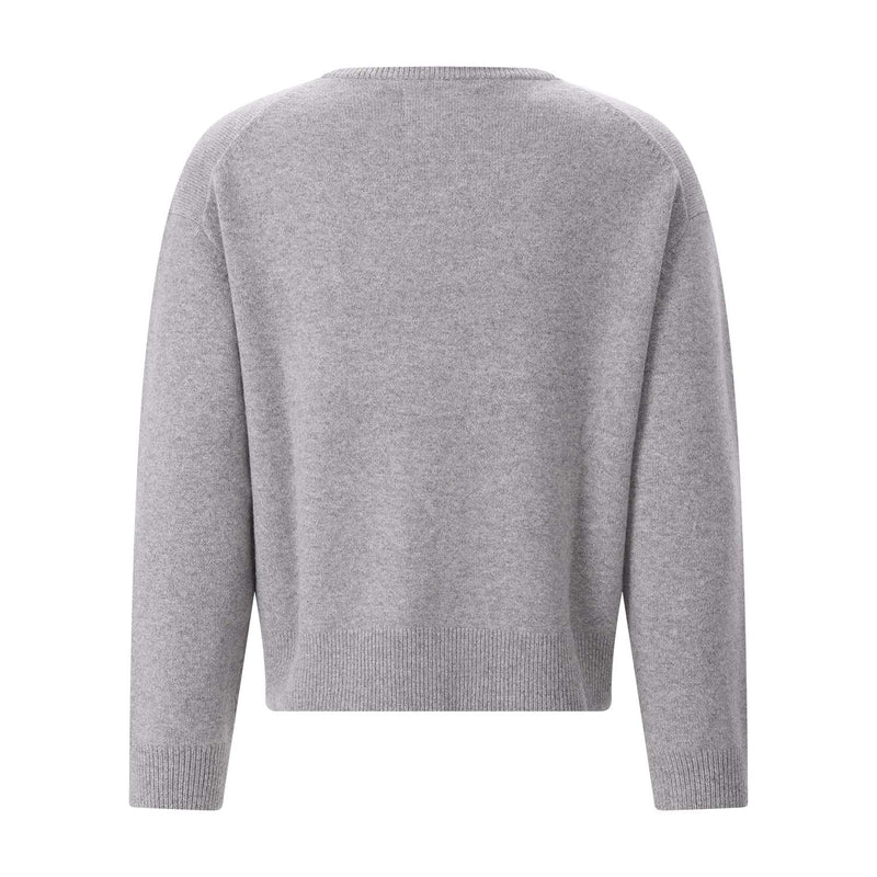 Pullover Nr. 431 Mike aus Kaschmir One Size / Grau