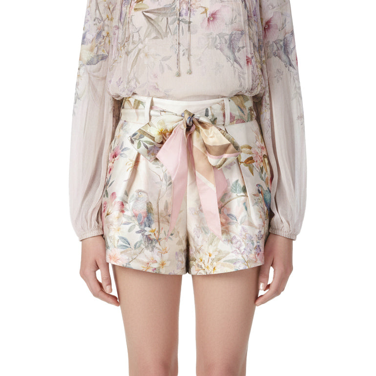 Zimmermann Shorts Rebellion Tuck Damen