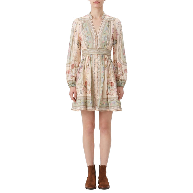 Minikleid Roselight Plunge 3 / Multicolor