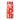 Midirock mit Blumenprint 46 / Rot