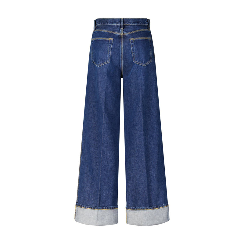 Frame Jeans The Cuffed Wide Damen
