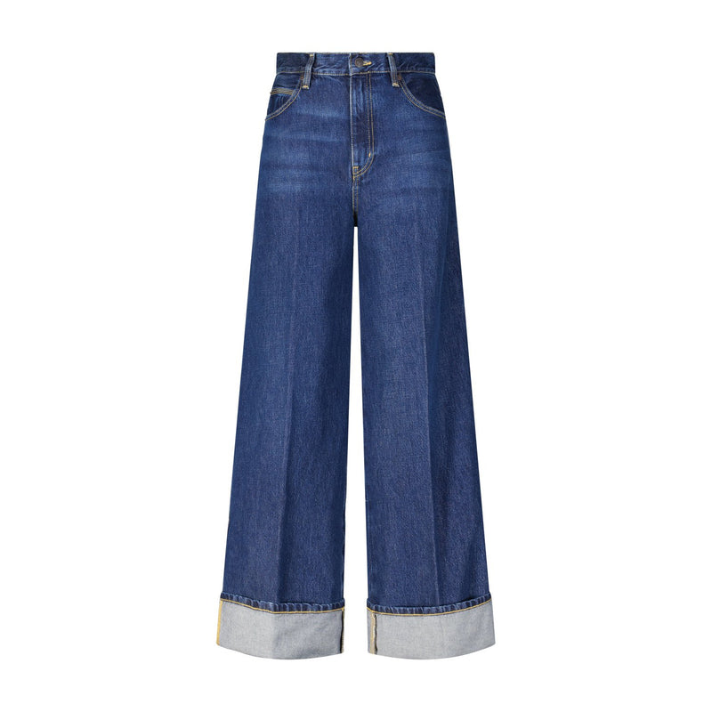 Frame Jeans The Cuffed Wide Damen