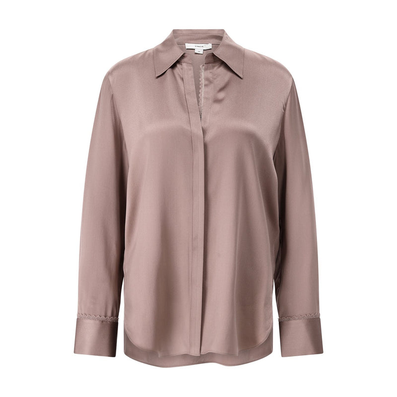 Vince Hemdbluse aus Seide Damen
