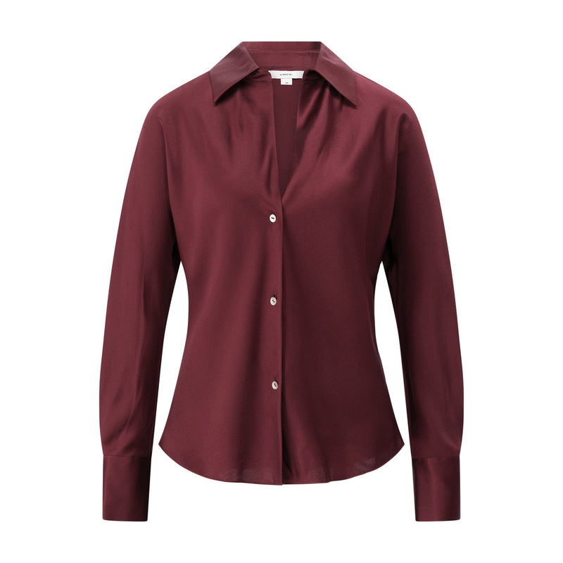Vince Hemdbluse aus Seide Damen
