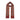 Schal aus Wolle One Size / Rot