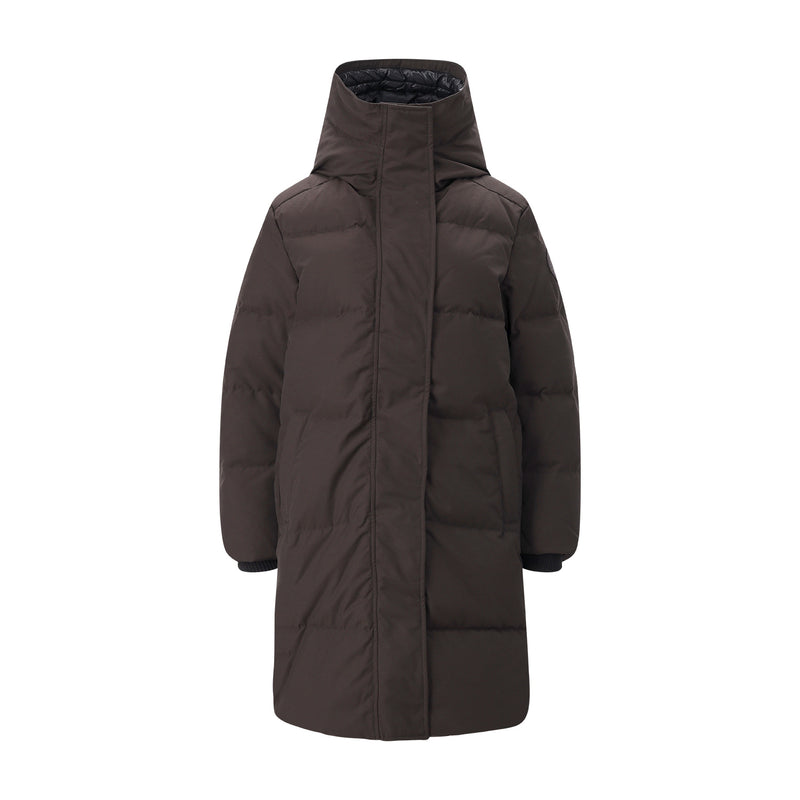 Parka Louise mit Daunen XXL / Dunkelbraun