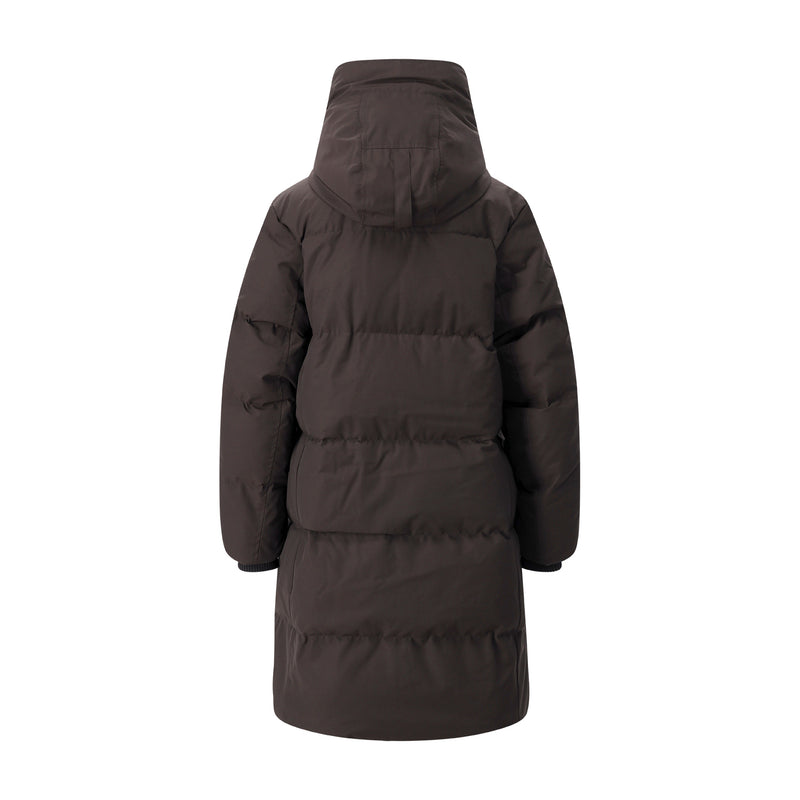 Parka Louise mit Daunen XXL / Dunkelbraun