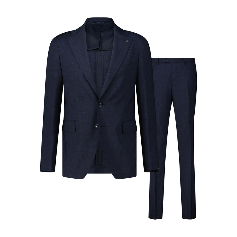 Tagliatore Zweiteiliger Slim Fit Anzug aus Schurwolle Herren