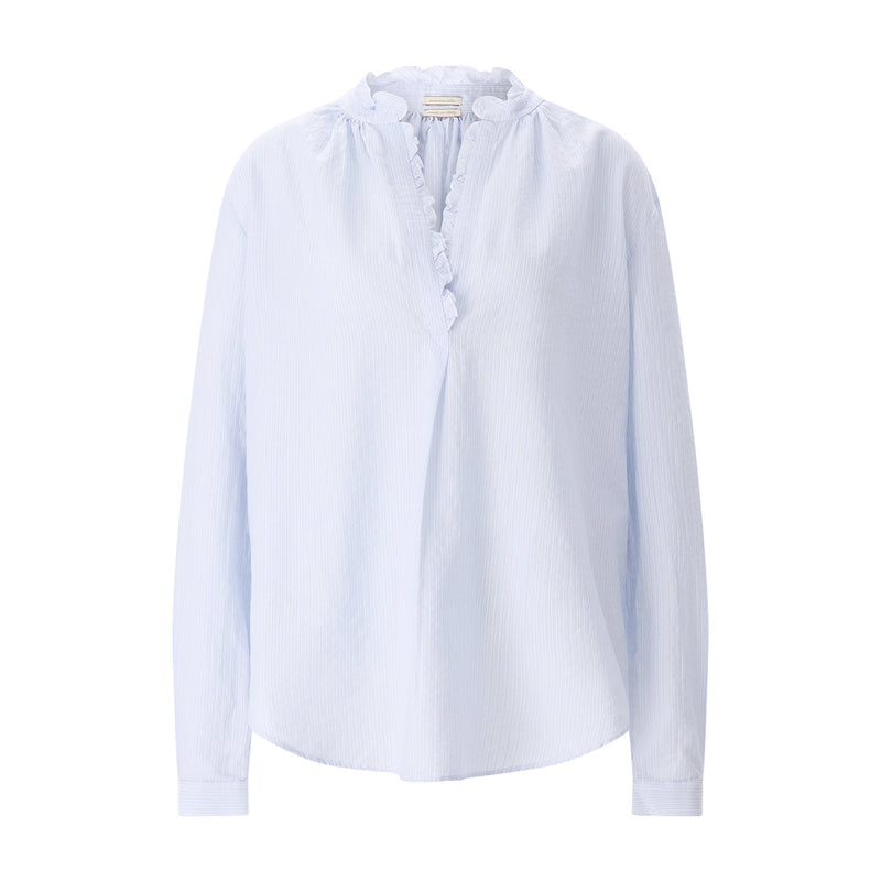 Jacquard Bluse Pamela aus Baumwolle