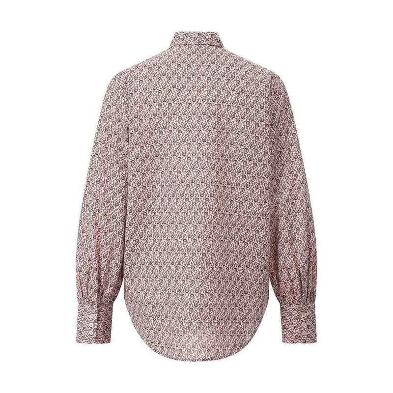 Massimo Alba Hemdbluse Anna mit Muster Damen