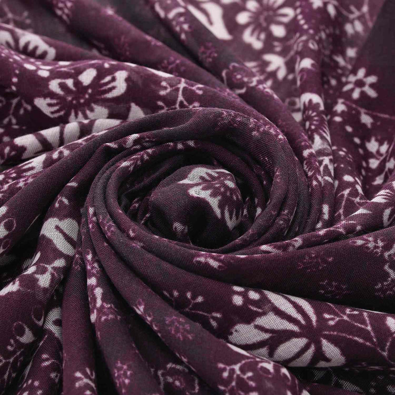 Massimo Alba Tuch mit Blumenprint Herren