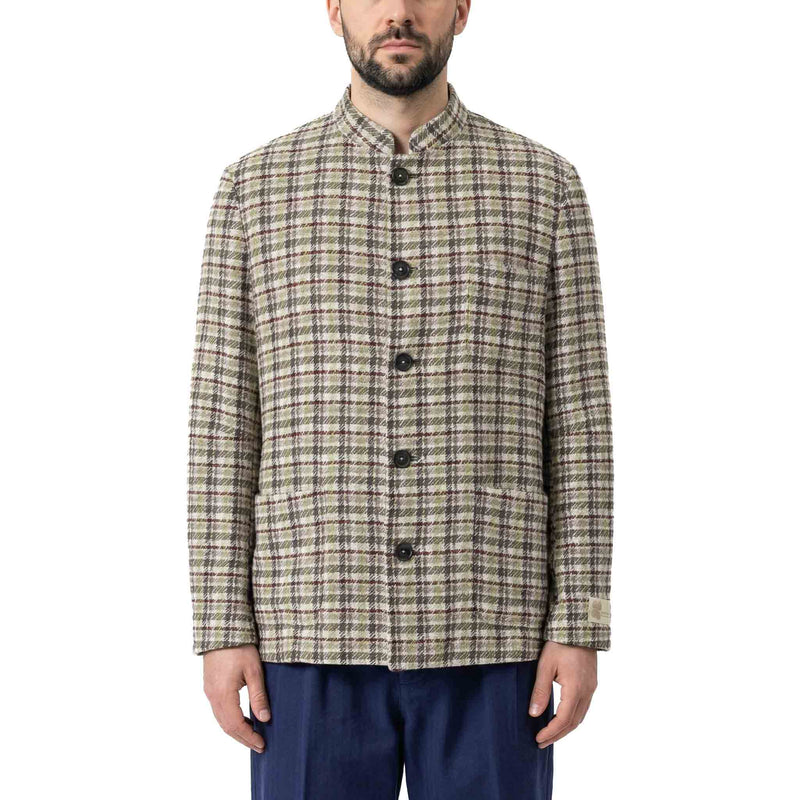 Massimo Alba Kariertes Sakko Bali Herren