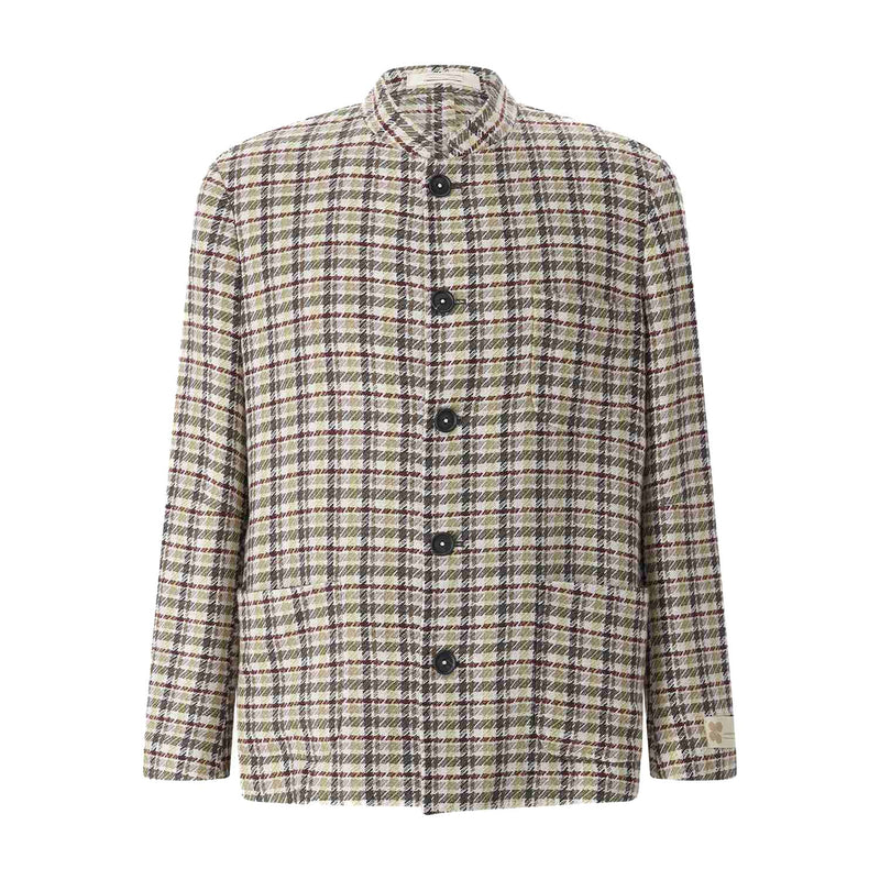 Massimo Alba Kariertes Sakko Bali Herren