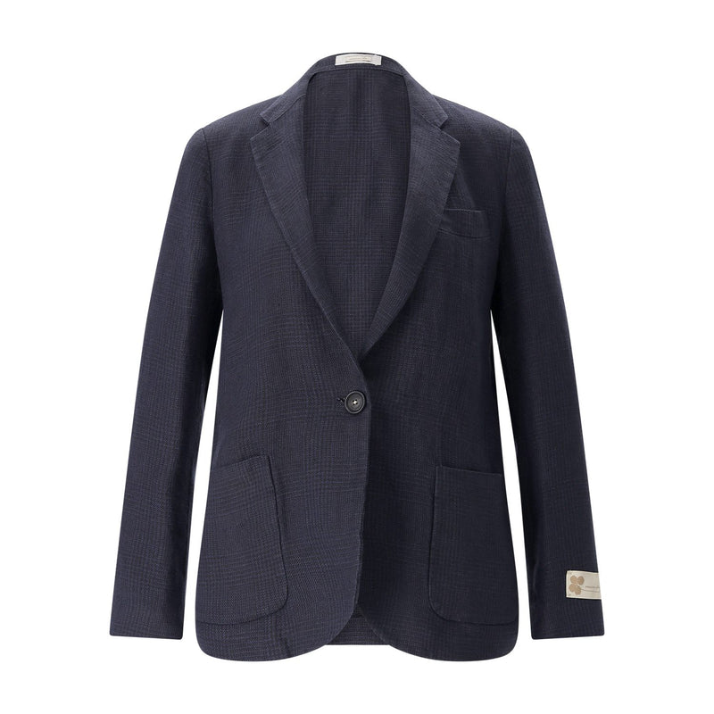 Blazer Linosa aus Leinen L / Dunkelblau
