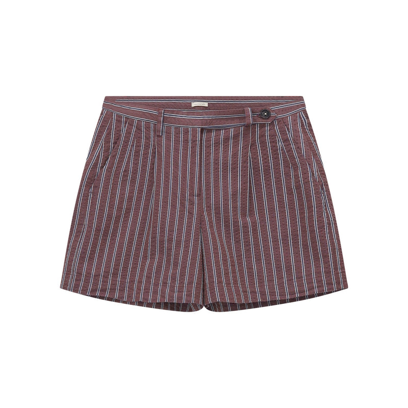 Gestreifte Shorts Sardina 40 / Dunkellila