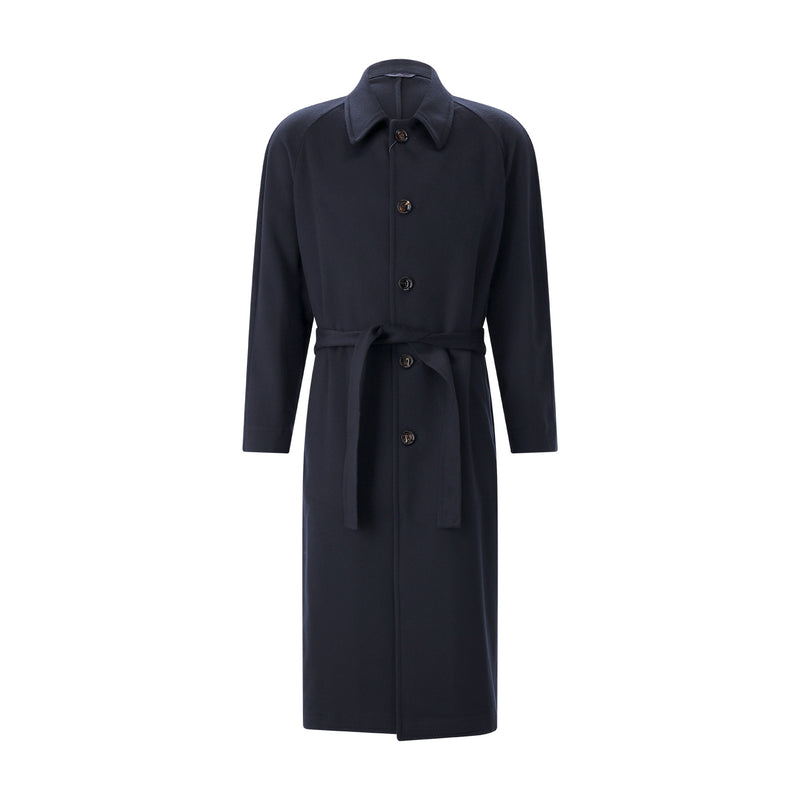 Mantel aus Kaschmir 54 / Navy